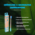 Vorteile der blauen Bambuszahnbürste